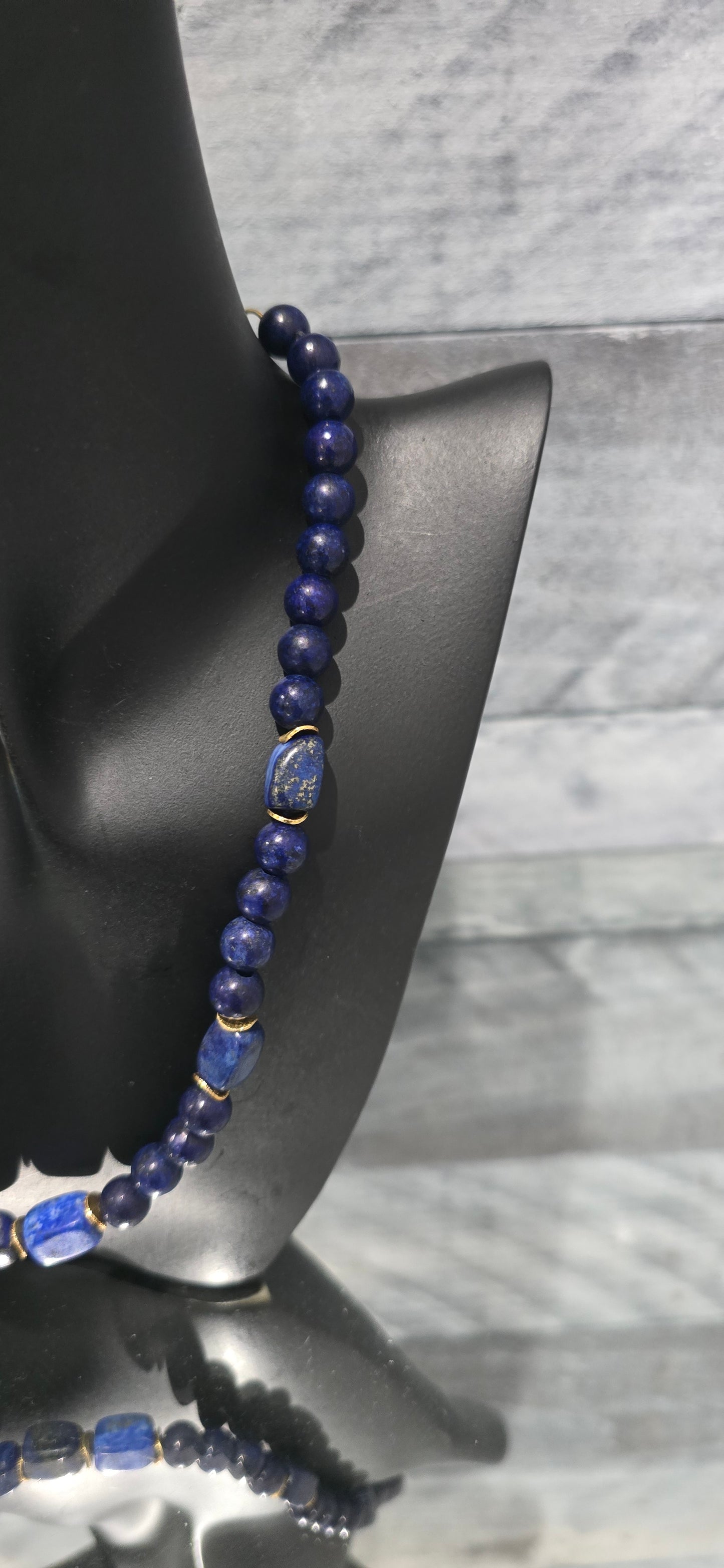 Lapis Lazuli Beaded Necklace