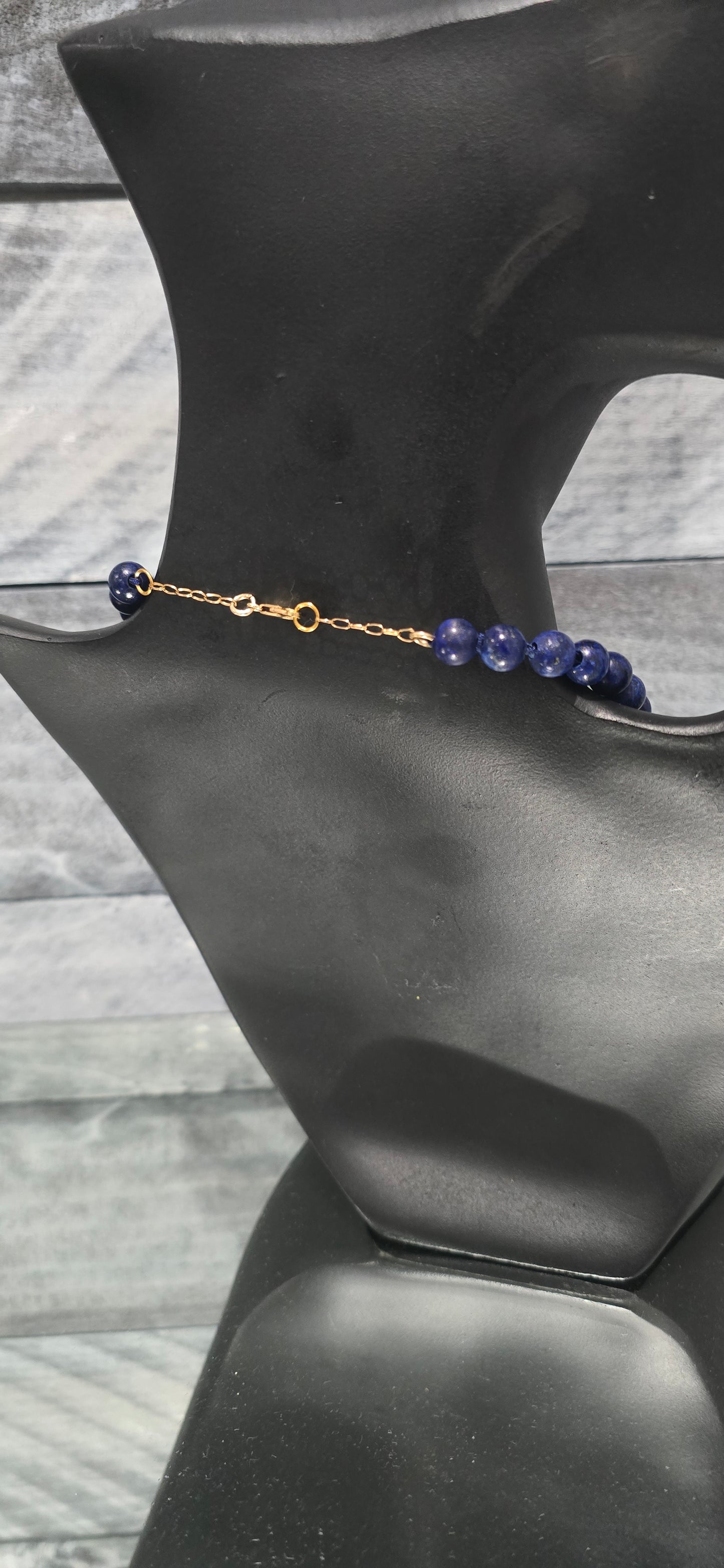 Lapis Lazuli Beaded Necklace