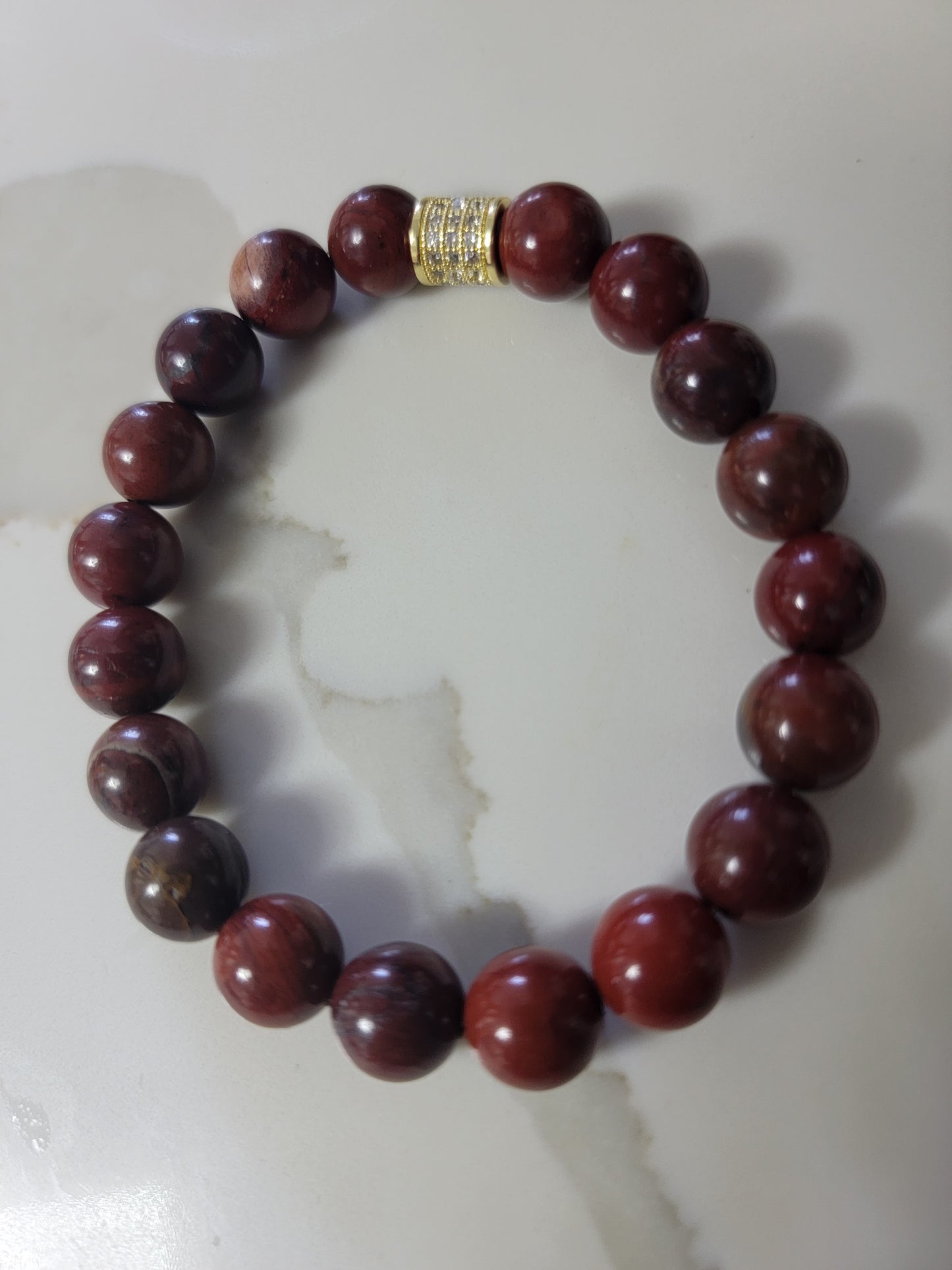 Red Jasper (Gold)