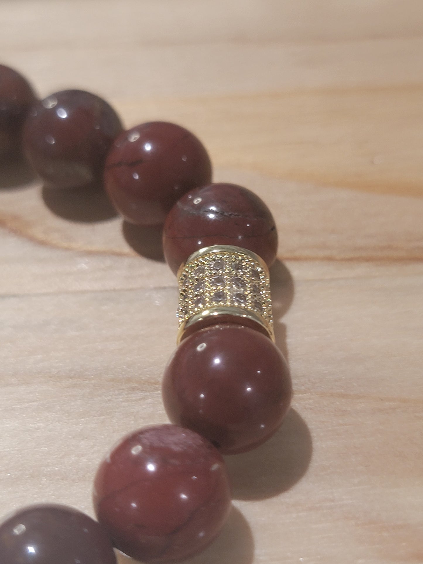 Red Jasper (Gold)