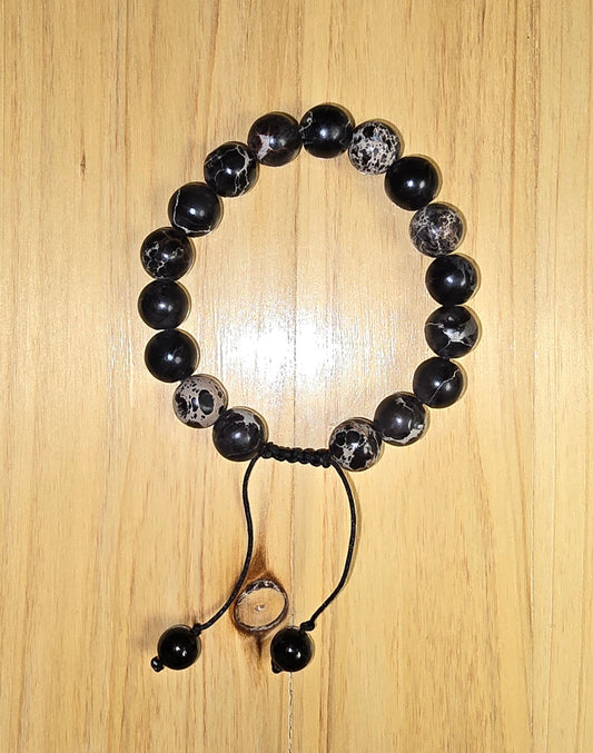 Black Sea Sediment Jasper Bracelet
