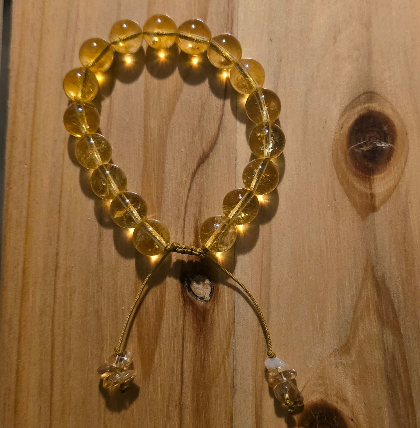 Citrine Gemstone Bracelet