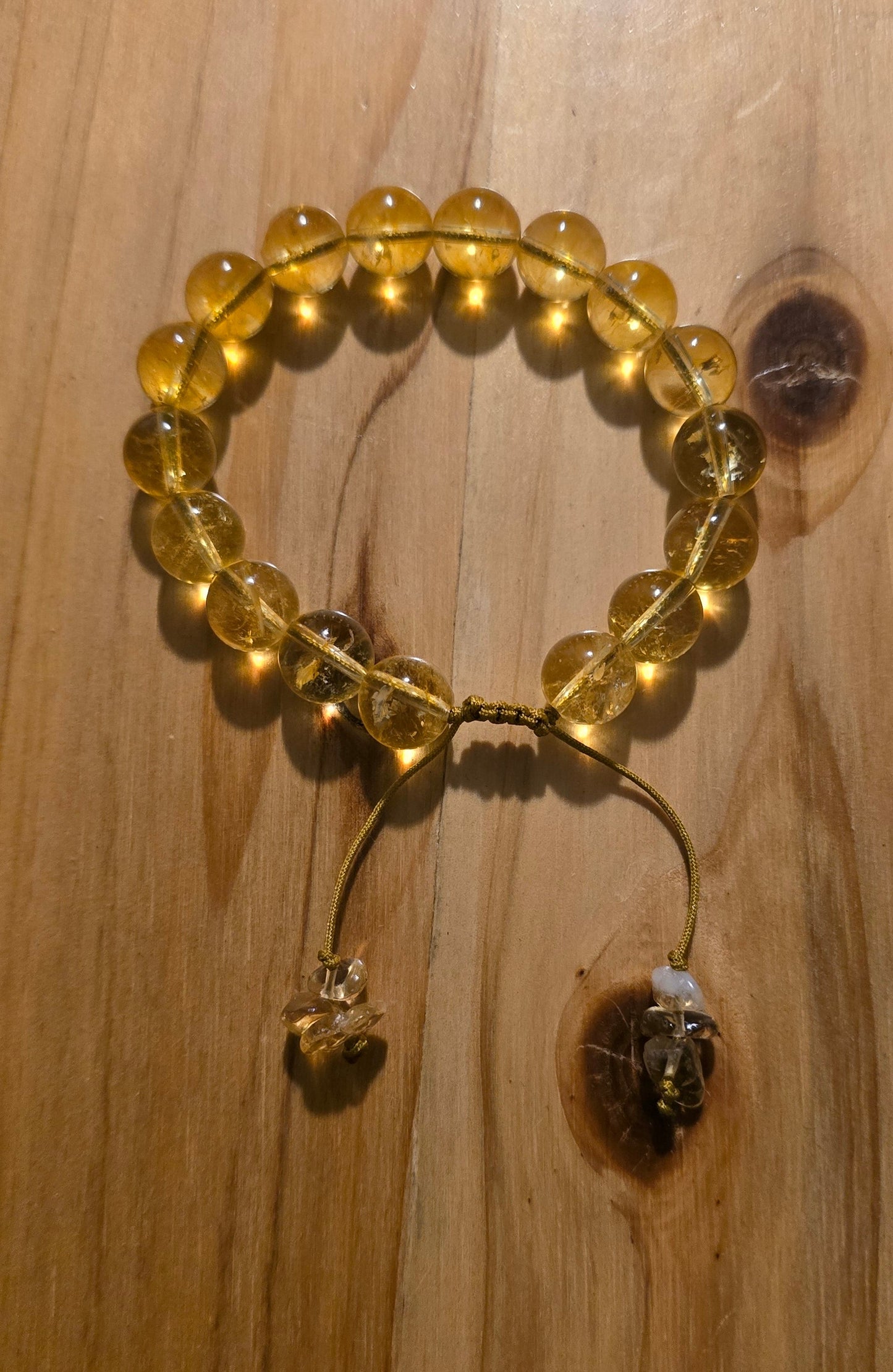 Citrine Gemstone Bracelet