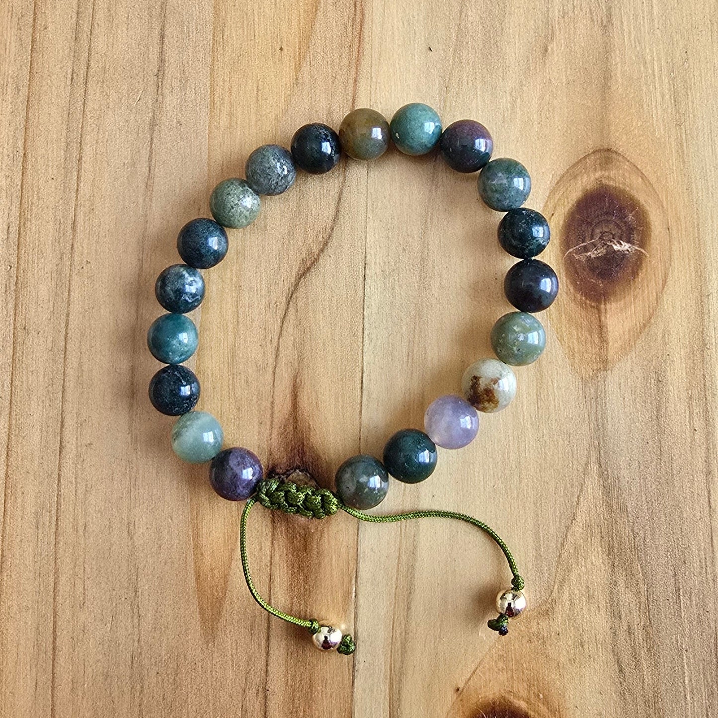 Indian Agate Bracelet