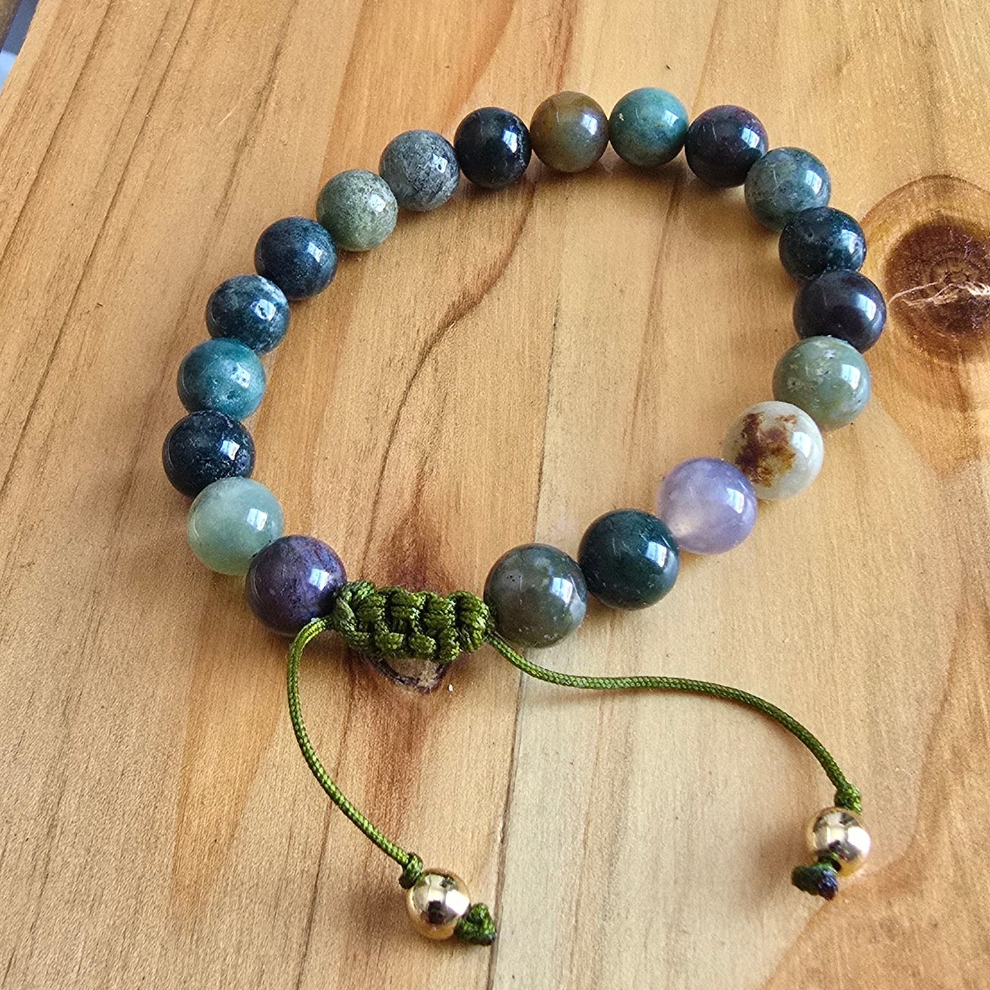 Indian Agate Bracelet