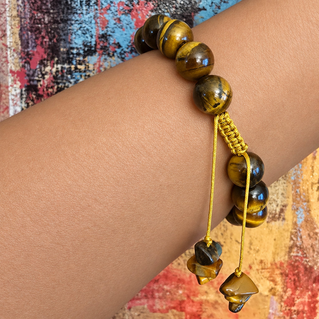 Tiger's Eye Gemstone Bracelet 