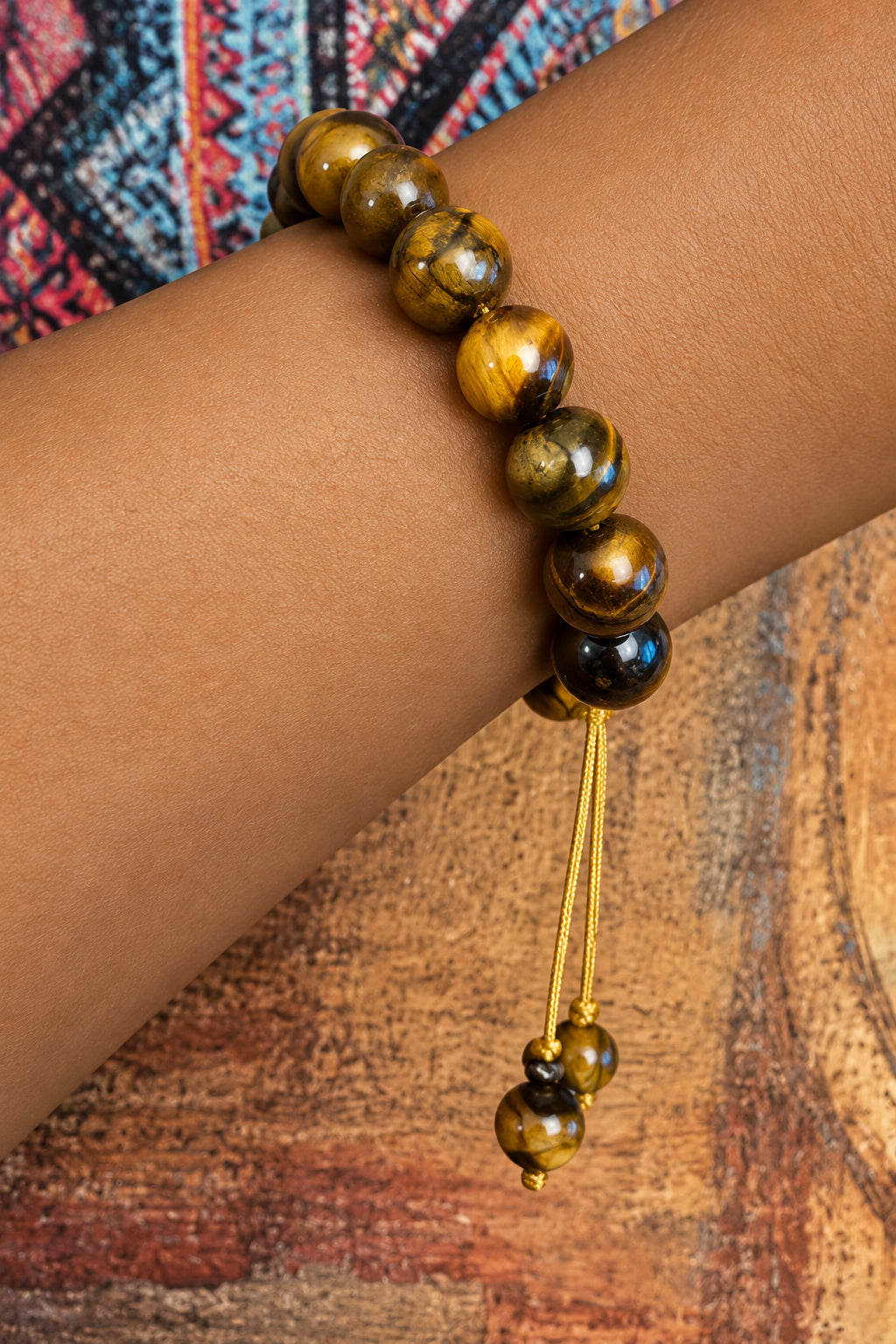Tiger's Eye Gemstone Bracelet 