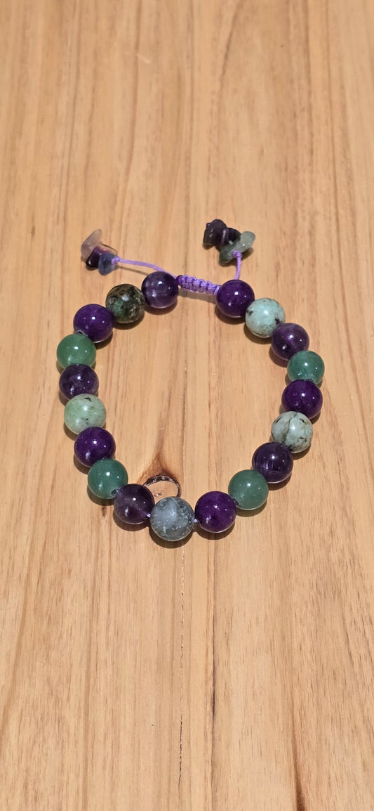 Balance and Abundance Gemstone Bracelet